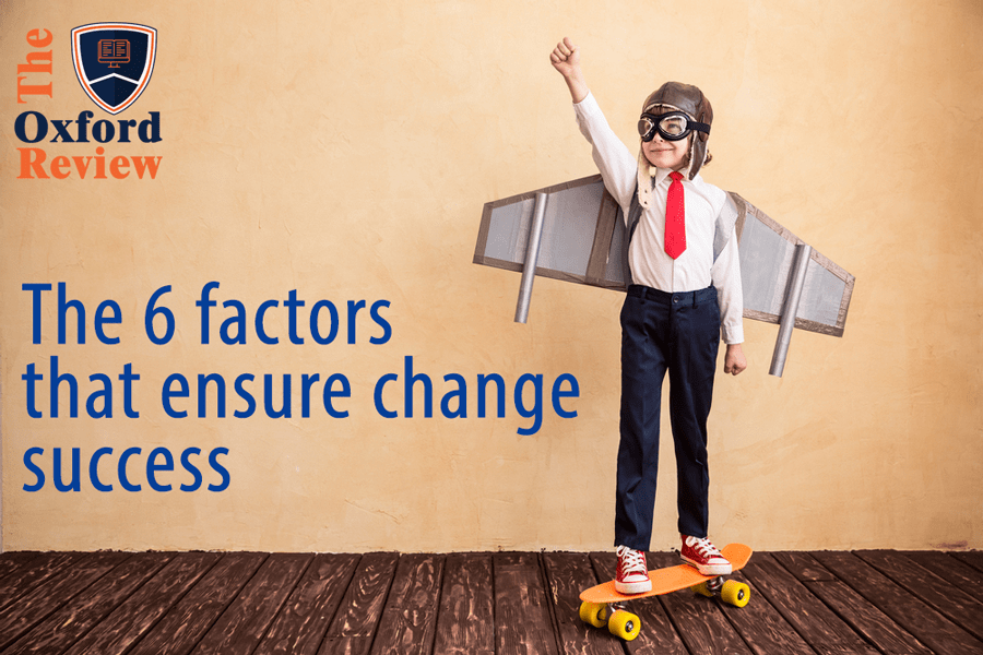 6factorschangesuccess The 6 important factors that ensure change success