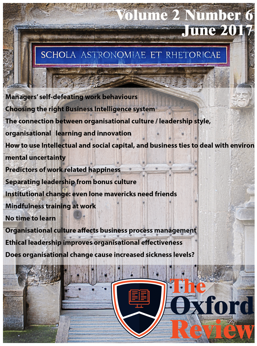 The Oxford Review Vol 2 No 6 The Oxford Review Vol 2 No 6