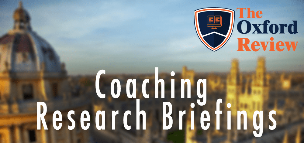 coaching Coaching Research Briefings