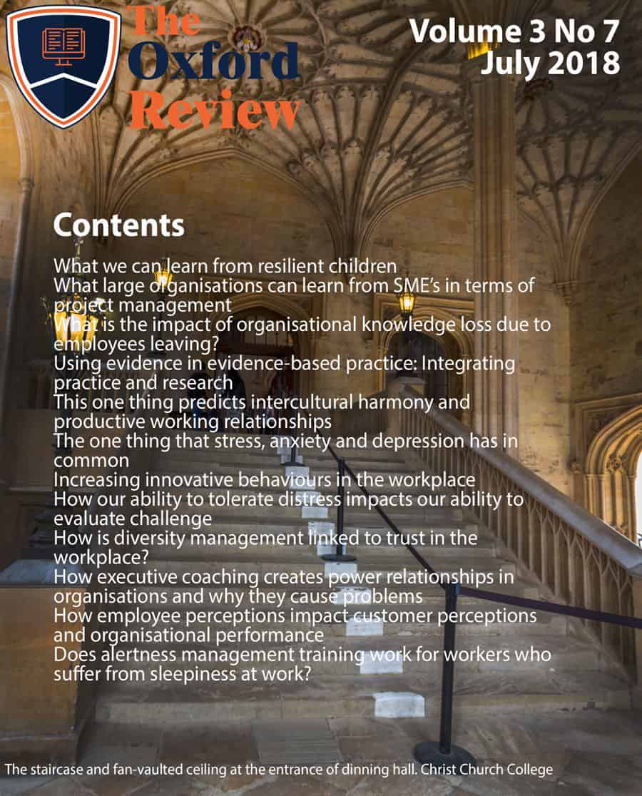 The Oxford Review Vol 3 No 7 The Oxford Review Vol 3 No 7